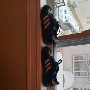 adidas Kids Black and White Sneakers